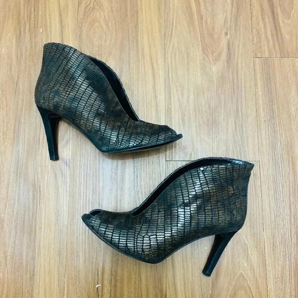J. Renee Rilla Open Toe Booties - Picture 2 of 11